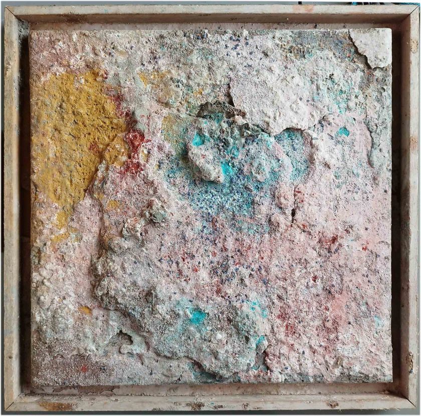 Arctique en fleurs - technique mixte- Kaïa Kiik